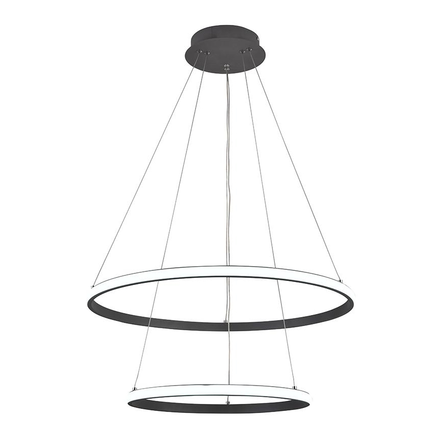 LED Zatemnitveni lestenec na vrvici LED/70W/230V 3000-6500K + Daljinski upravljalnik