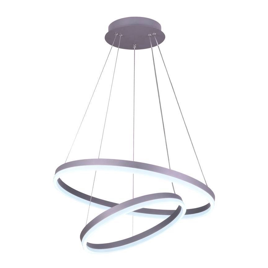 LED Zatemnitveni lestenec na vrvici LED/70W/230V 3000-6500K pr. 60 cm + Daljinski upravljalnik