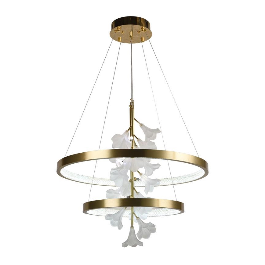 LED Zatemnitveni lestenec na vrvici LED/70W/230V 3000-6500K + Daljinski upravljalnik