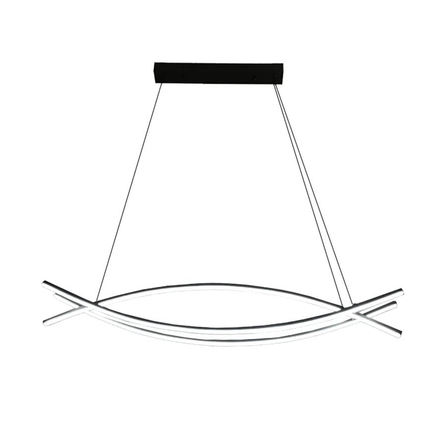 LED Zatemnitveni lestenec na vrvici LED/70W/230V 3000-6500K + Daljinski upravljalnik