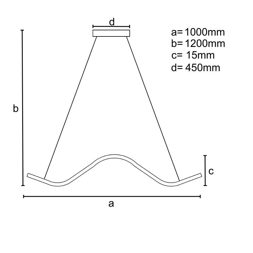 LED Zatemnitveni lestenec na vrvici LED/70W/230V 3000-6500K + Daljinski upravljalnik