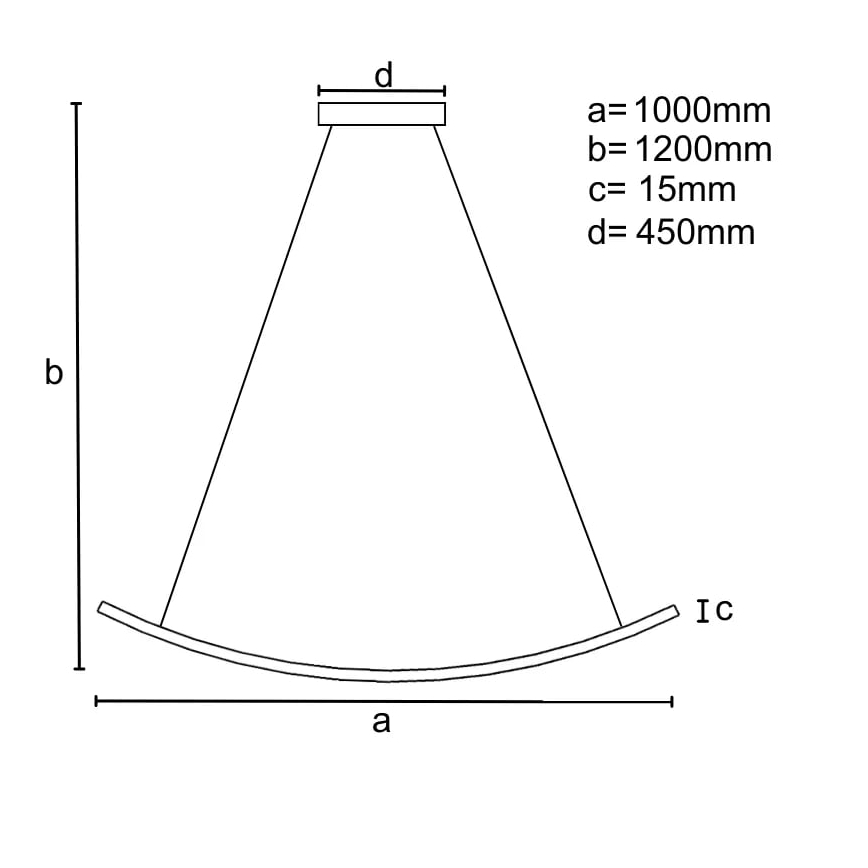 LED Zatemnitveni lestenec na vrvici LED/70W/230V 3000-6500K + Daljinski upravljalnik