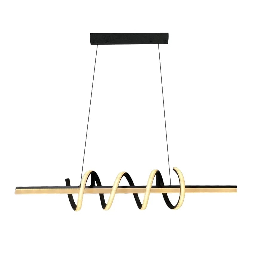 LED Zatemnitveni lestenec na vrvici LED/70W/230V 3000-6500K + Daljinski upravljalnik