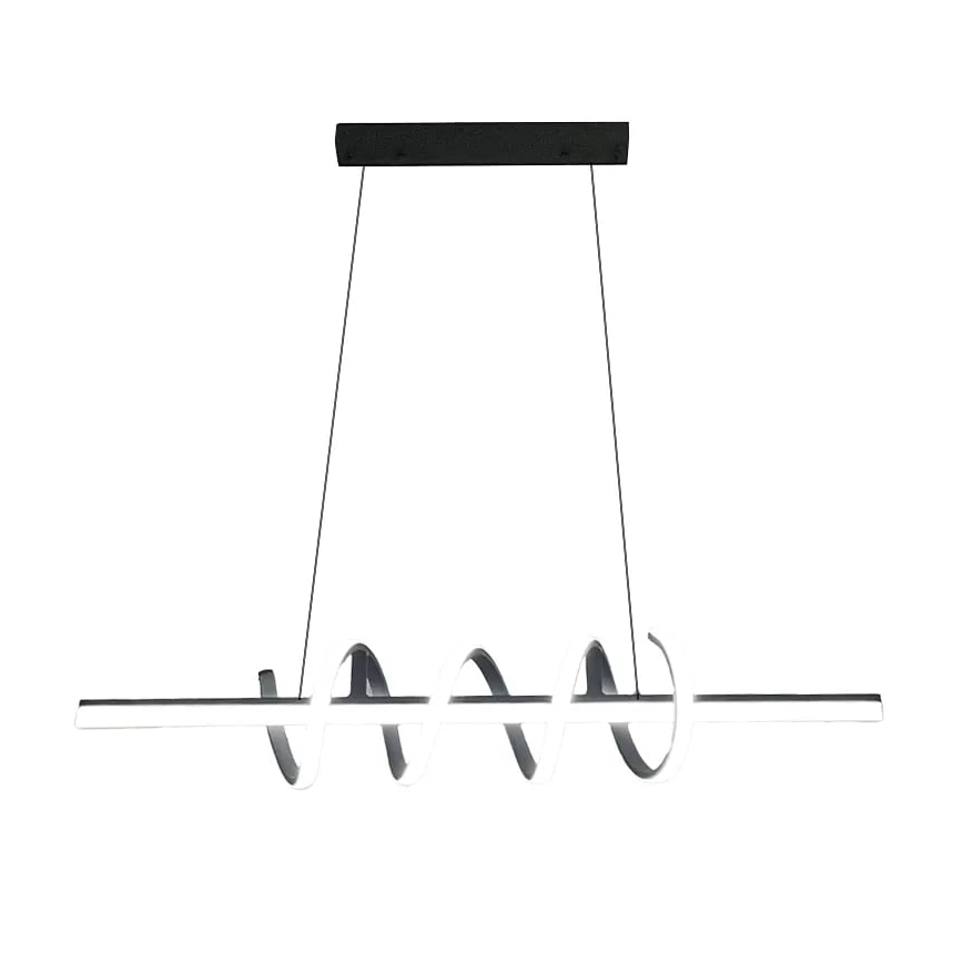 LED Zatemnitveni lestenec na vrvici LED/70W/230V 3000-6500K + Daljinski upravljalnik