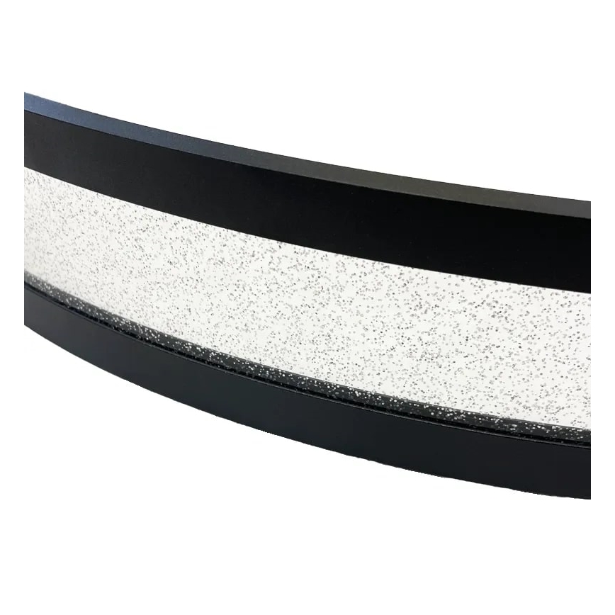 LED Zatemnitveni lestenec na vrvici LED/70W/230V 3000-6500K pr. 60 cm črna + Daljinski upravljalnik