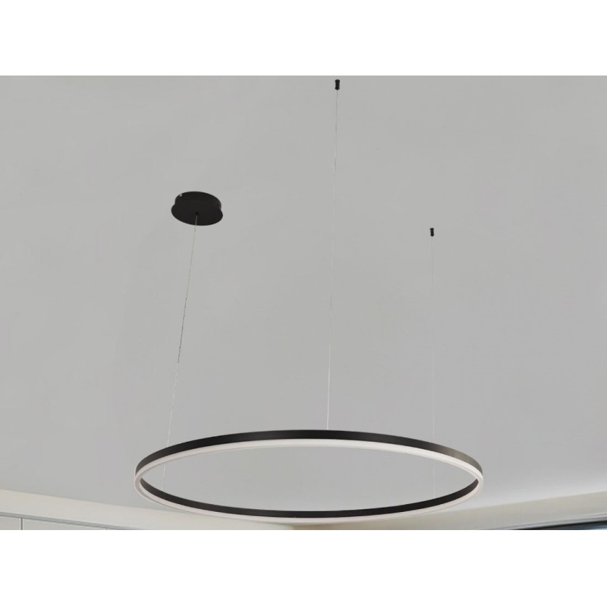 LED Zatemnitveni lestenec na vrvici LED/72W/230V 3000-6500K + Daljinski upravljalnik