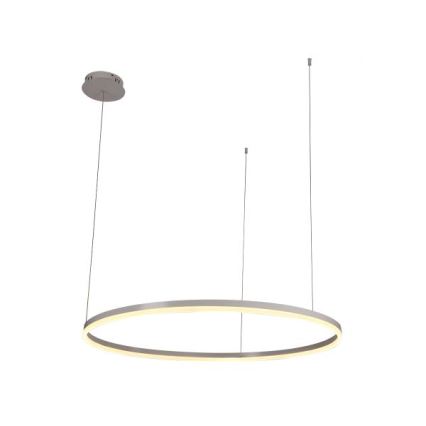 LED Zatemnitveni lestenec na vrvici LED/72W/230V 3000-6500K pr. 100 cm + Daljinski upravljalnik