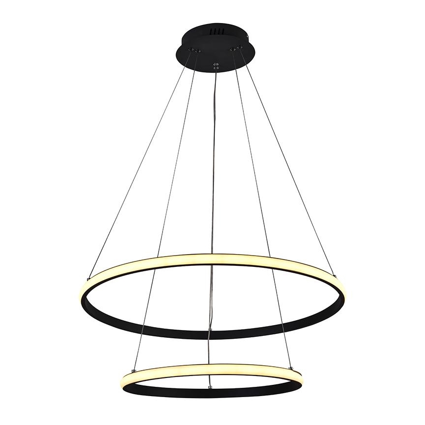LED Zatemnitveni lestenec na vrvici LED/75W/230V 3000-6500K + Daljinski upravljalnik