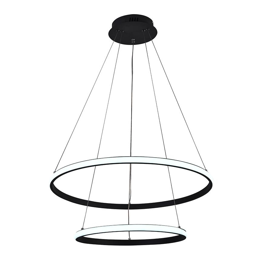 LED Zatemnitveni lestenec na vrvici LED/75W/230V 3000-6500K + Daljinski upravljalnik