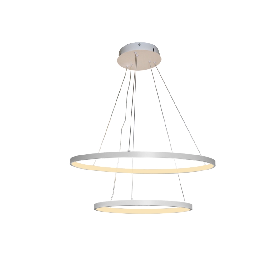 LED Zatemnitveni lestenec na vrvici LED/75W/230V 3000-6500K pr. 60 cm + Daljinski upravljalnik