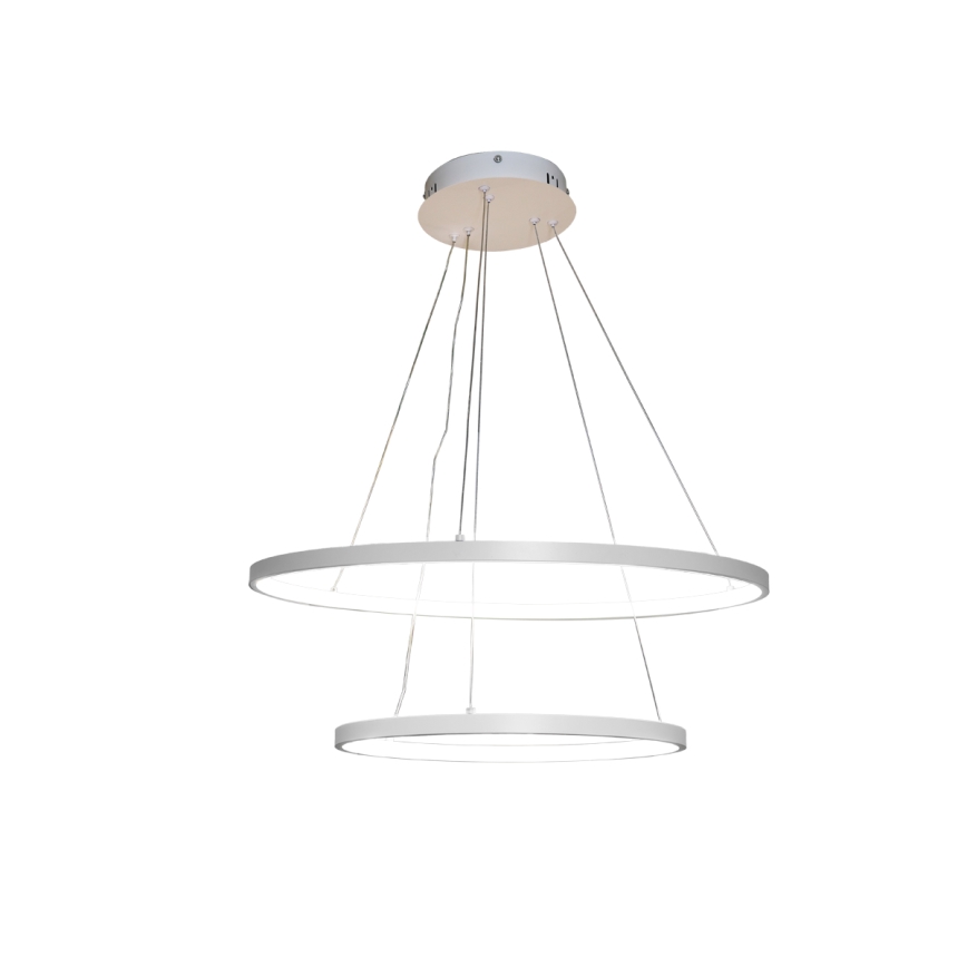 LED Zatemnitveni lestenec na vrvici LED/75W/230V 3000-6500K pr. 60 cm + Daljinski upravljalnik