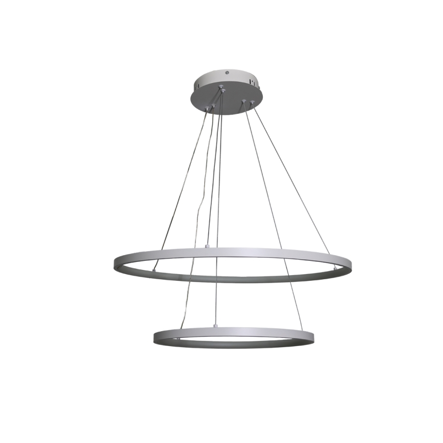 LED Zatemnitveni lestenec na vrvici LED/75W/230V 3000-6500K pr. 60 cm + Daljinski upravljalnik