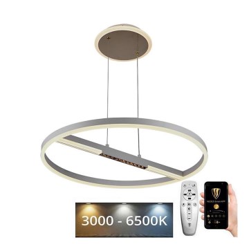 LED Zatemnitveni lestenec na vrvici LED/75W/230V 3000-6500K + Daljinski upravljalnik