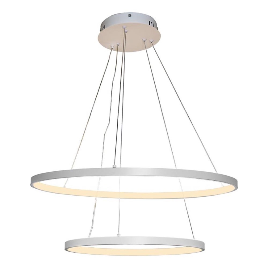 LED Zatemnitveni lestenec na vrvici LED/75W/230V 3000-6500K pr. 60 cm + Daljinski upravljalnik