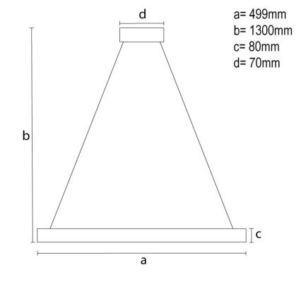 LED Zatemnitveni kristalni lestenec na vrvici LED/80W/230V 3000-6500K črna + Daljinski upravljalnik