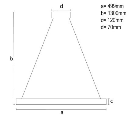 LED Zatemnitveni kristalni lestenec na vrvici LED/80W/230V 3000-6500K črna + Daljinski upravljalnik