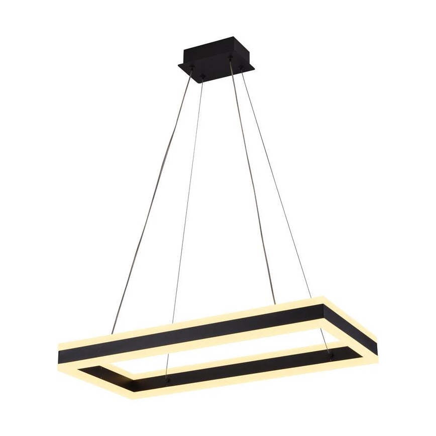 LED Zatemnitveni lestenec na vrvici LED/80W/230V 3000-6500K + Daljinski upravljalnik