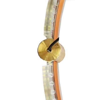 LED Zatemnitveni lestenec na vrvici LED/80W/230V 3000-6500K pr. 60 cm + Daljinski upravljalnik