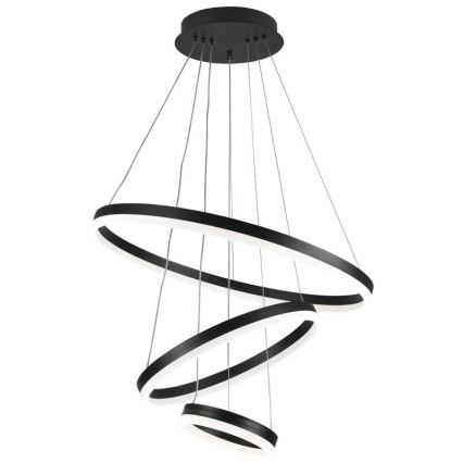 LED Zatemnitveni lestenec na vrvici LED/85W/230V 3000-6500K + Daljinski upravljalnik