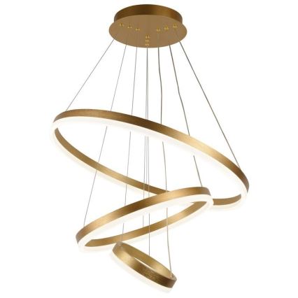 LED Zatemnitveni lestenec na vrvici LED/85W/230V 3000-6500K pr. 60 cm + Daljinski upravljalnik