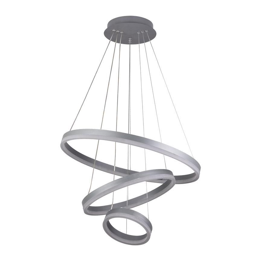 LED Zatemnitveni lestenec na vrvici LED/85W/230V 3000-6500K pr. 60 cm pr. 60 cm + Daljinski upravljalnik