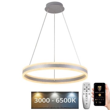 LED Zatemnitveni lestenec na vrvici LED/85W/230V 3000-6500K + Daljinski upravljalnik