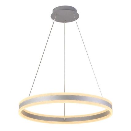 LED Zatemnitveni lestenec na vrvici LED/85W/230V 3000-6500K pr. 60 cm + Daljinski upravljalnik