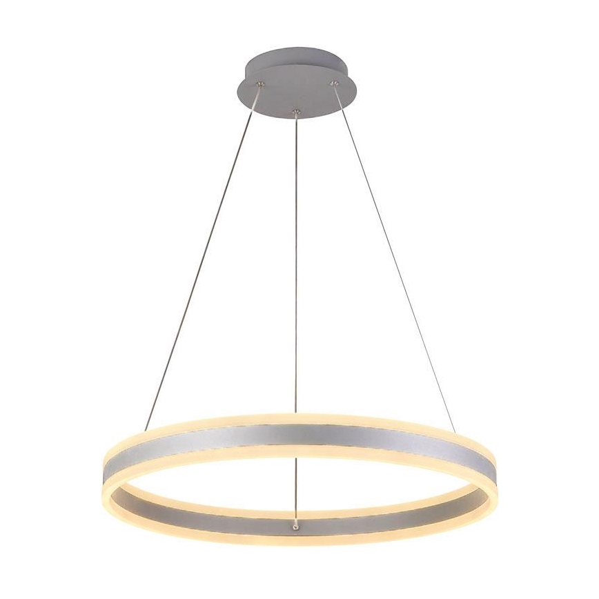 LED Zatemnitveni lestenec na vrvici LED/85W/230V 3000-6500K pr. 60 cm + Daljinski upravljalnik