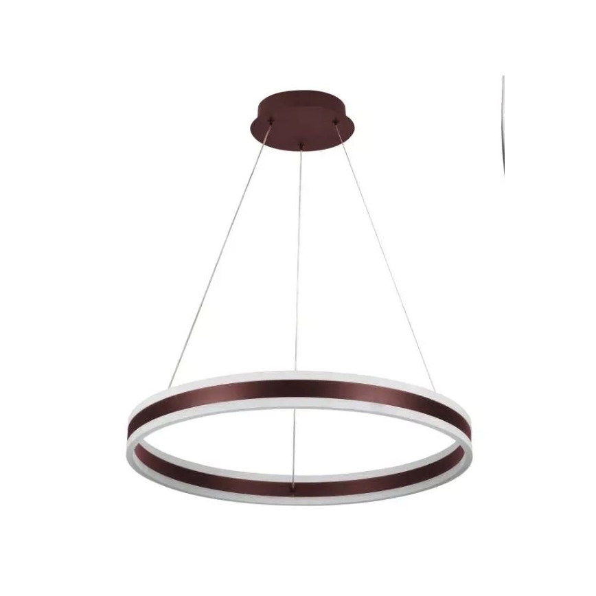LED Zatemnitveni lestenec na vrvici LED/85W/230V 3000-6500K pr. 60 cm + Daljinski upravljalnik