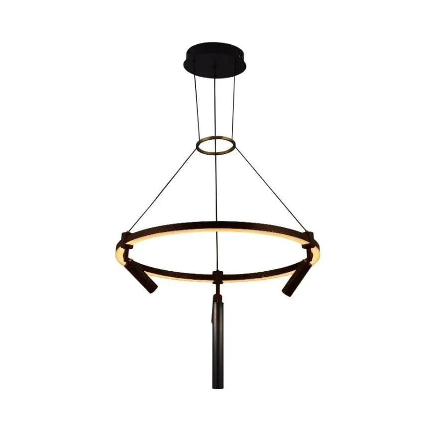 LED Zatemnitveni lestenec na vrvici LED/85W/230V 3000-6500K + Daljinski upravljalnik