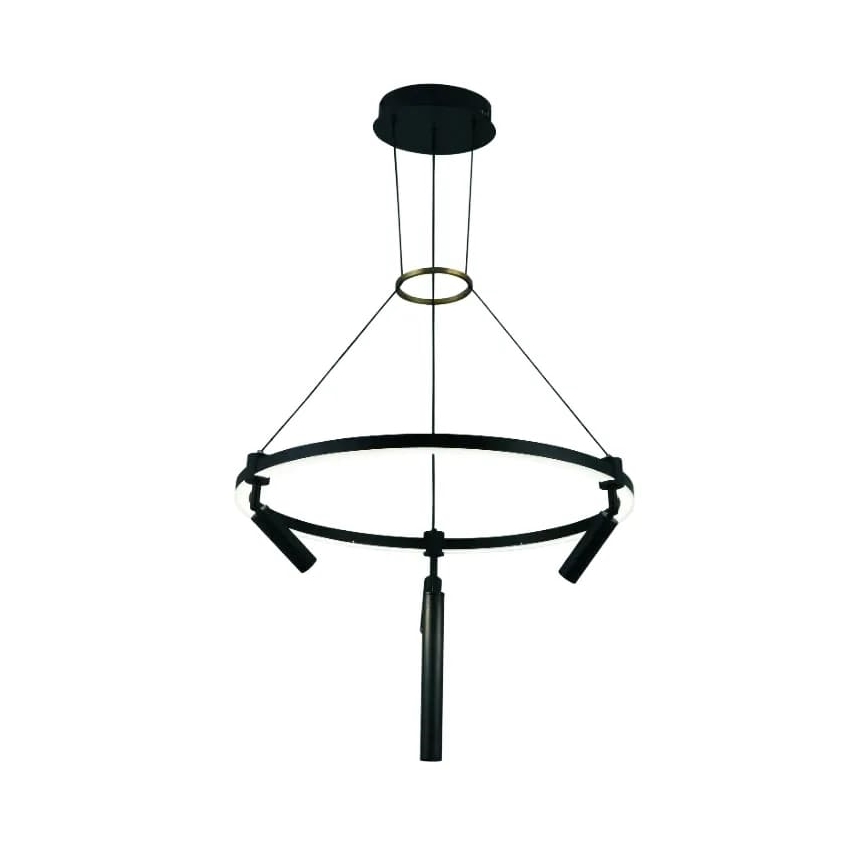 LED Zatemnitveni lestenec na vrvici LED/85W/230V 3000-6500K + Daljinski upravljalnik