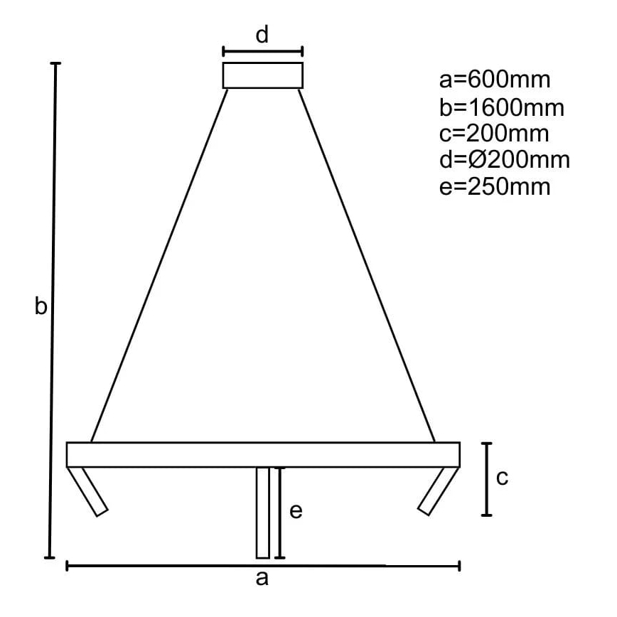 LED Zatemnitveni lestenec na vrvici LED/85W/230V 3000-6500K + Daljinski upravljalnik