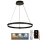 LED Zatemnitveni lestenec na vrvici LED/85W/230V 3000-6500K pr. 60 cm + Daljinski upravljalnik