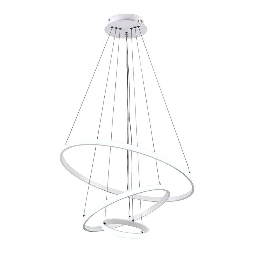 LED Zatemnitveni lestenec na vrvici LED/90W/230V 3000-6500K + Daljinski upravljalnik