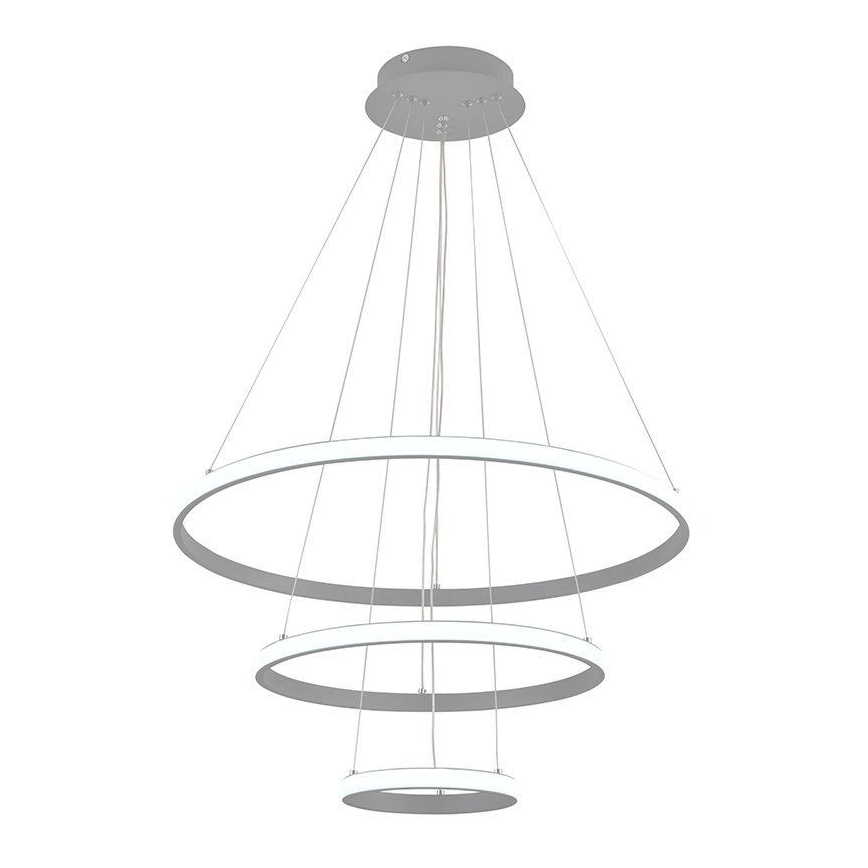 LED Zatemnitveni lestenec na vrvici LED/90W/230V 3000-6500K + Daljinski upravljalnik