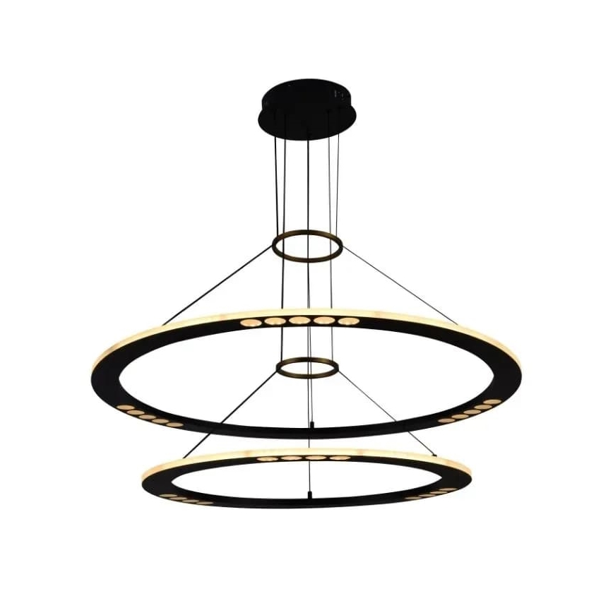 LED Zatemnitveni lestenec na vrvici LED/90W/230V 3000-6500K + Daljinski upravljalnik