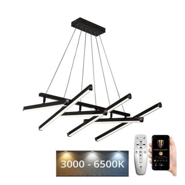 LED Zatemnitveni lestenec na vrvici LED/90W/230V 3000-6500K + Daljinski upravljalnik