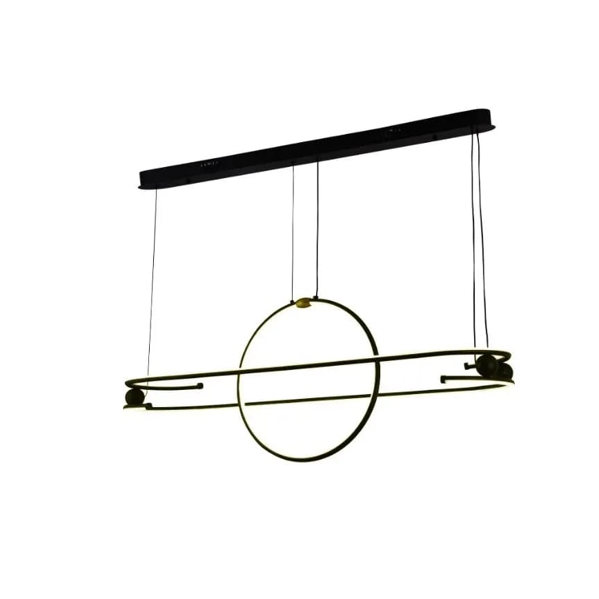 LED Zatemnitveni lestenec na vrvici LED/95W/230V 3000-6500K + Daljinski upravljalnik