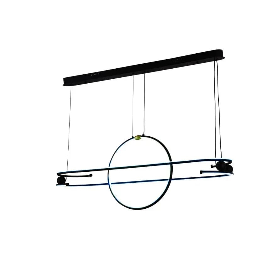 LED Zatemnitveni lestenec na vrvici LED/95W/230V 3000-6500K + Daljinski upravljalnik