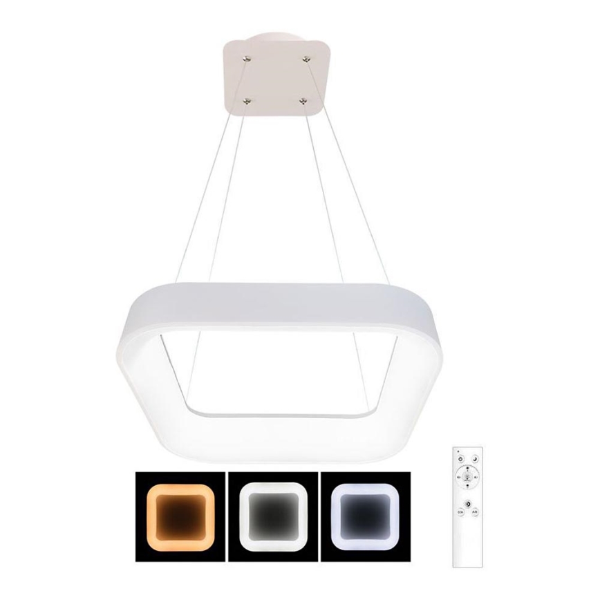 LED Zatemnitveni lestenec na vrvici NEST LED/40W/230V 3000-6500K bela + Daljinski upravljalnik