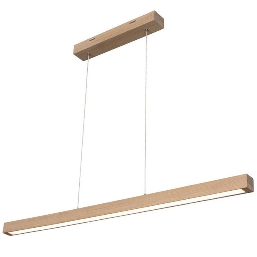 LED Zatemnitveni lestenec na vrvici SMAL LED/28,5W/230V hrast