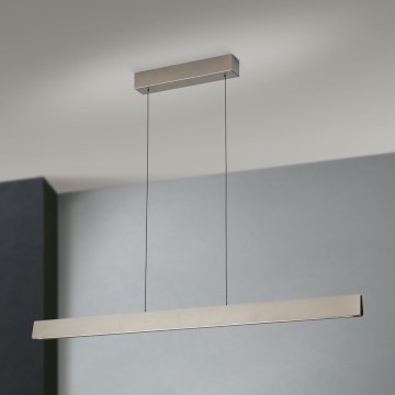 LED Zatemnitveni lestenec na vrvici TARA LED/44W/230V 2700/3800/4500/5700K mat krom