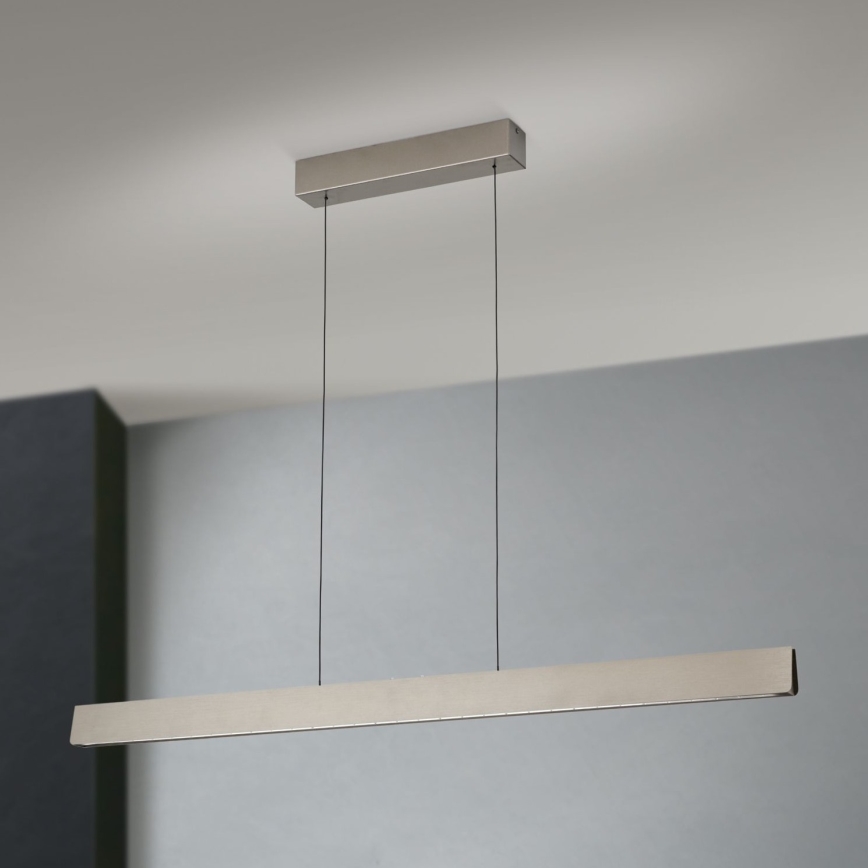 LED Zatemnitveni lestenec na vrvici TARA LED/44W/230V 2700/3800/4500/5700K mat krom