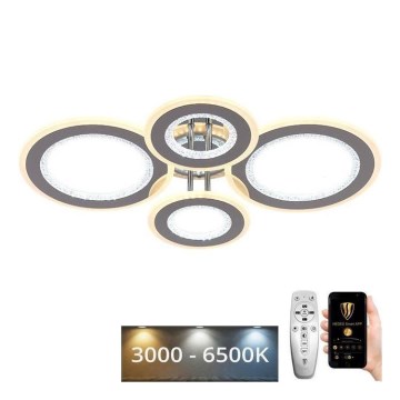 LED Zatemnitveni nadgradni lestenec LED/100W/230V 3000-6500K + Daljinski upravljalnik