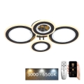 LED Zatemnitveni nadgradni lestenec LED/100W/230V 3000-6500K + Daljinski upravljalnik