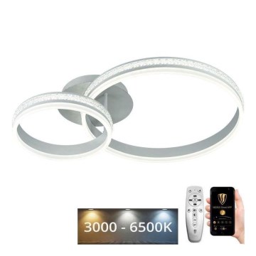 LED Zatemnitveni nadgradni lestenec LED/110W/230V 3000-6500K + Daljinski upravljalnik