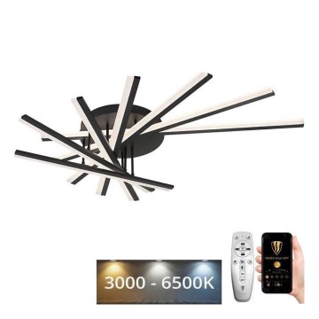 LED Zatemnitveni nadgradni lestenec LED/120W/230V 3000-6500K + Daljinski upravljalnik