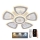 LED Zatemnitveni nadgradni lestenec LED/145W/230V 3000-6500K + Daljinski upravljalnik