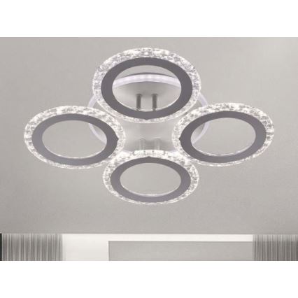 LED Zatemnitveni nadgradni lestenec LED/55W/230V 3000-6500K + Daljinski upravljalnik