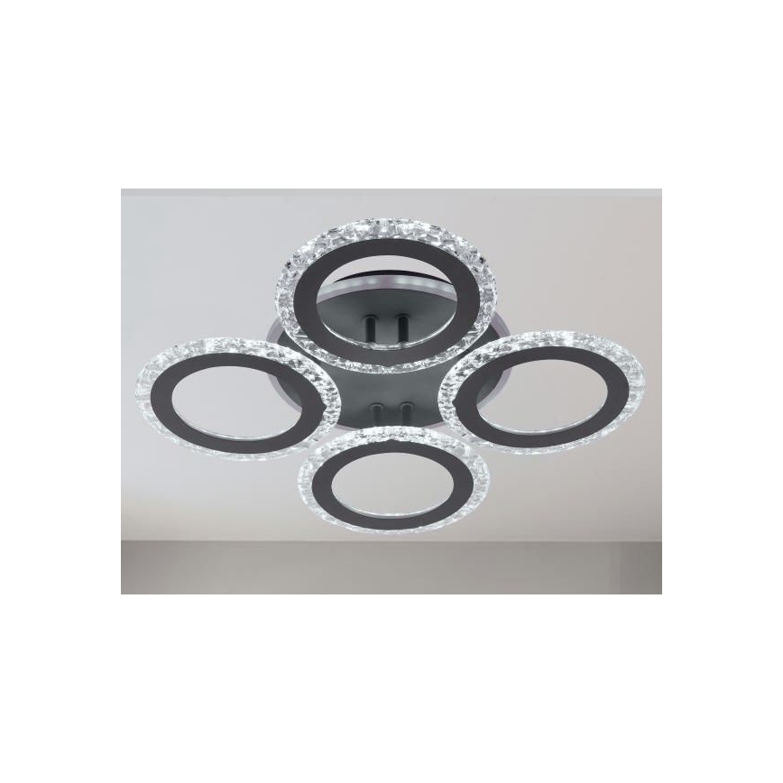 LED Zatemnitveni nadgradni lestenec LED/55W/230V 3000-6500K + Daljinski upravljalnik